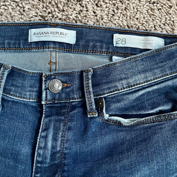 Banana Republic Skinny Jeans Sz 28 - Picture 3 of 4